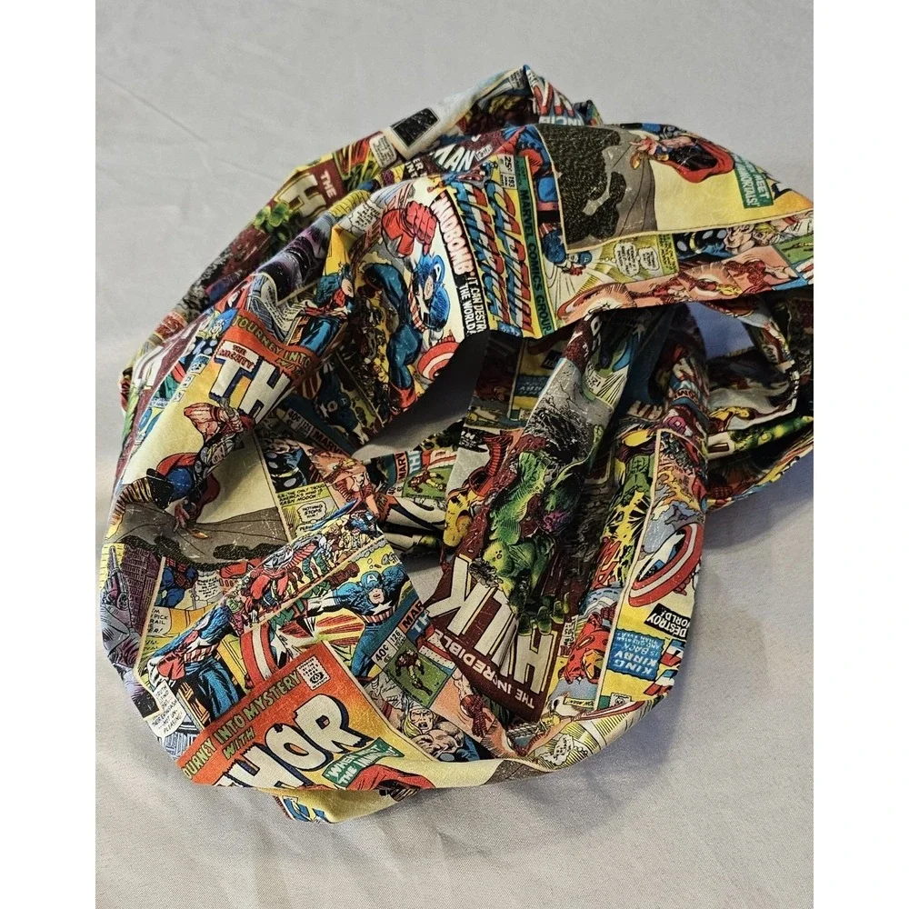 Marvel Scarf Comic Infinity Scarf For Comic Lovers-Ironman,Hulk,Spiderman,Captai